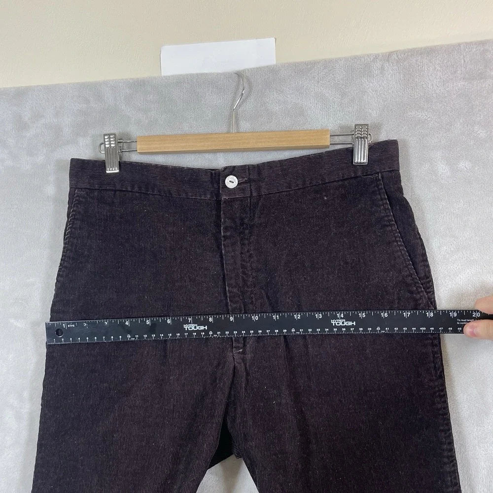 Vtg 70s Levis Corduroy Bell Bottom Flare Pants 32x33 Wildfire Rockstar Brown USA